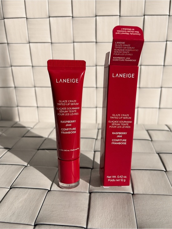 LANEIGE Other - NEW Laneige Glaze Craze Tinted Lip Serum Raspberry Jam 12g